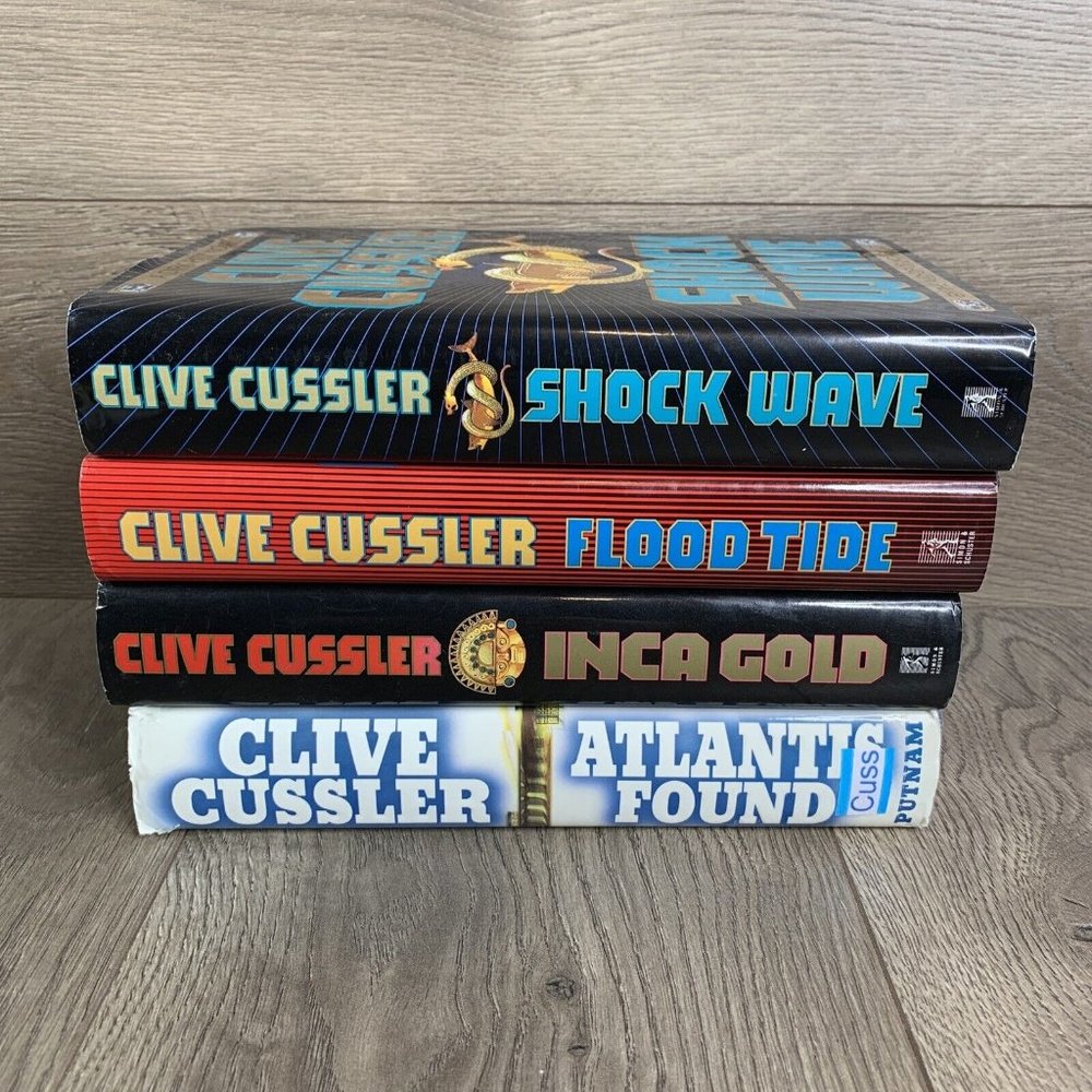 CLIVE & DIRK CUSSLER - Lot Of 4 Dirk Pitt Hardcover - Picture 2 of 14